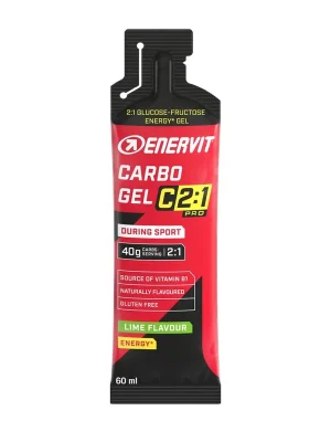 Enervit Carbo Gel C2 1 limetka Finální Výprodej